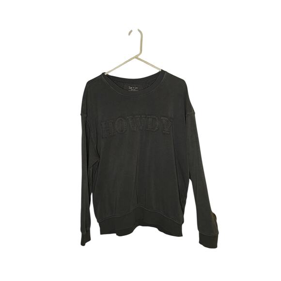 women’s casual sweatshirt by Zoe + Liv XL - Picture 2 of 5